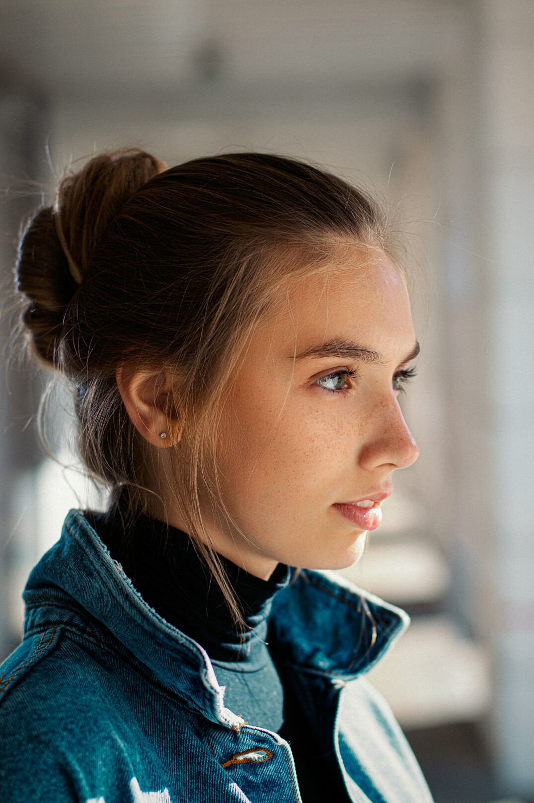 Portret van een uitzendingsproducer
